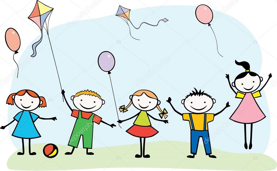 depositphotos 91926096 stock illustration cartoon cheerful children